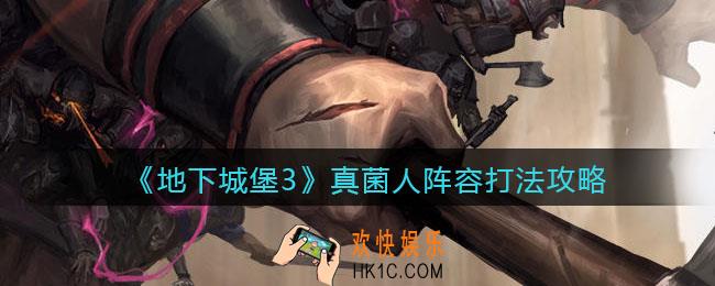 地下城堡3魂之诗真菌人怎么打_真菌人阵容打法攻略
