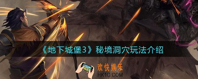 地下城堡3魂之诗秘境洞穴怎么玩_秘境洞穴玩法介绍
