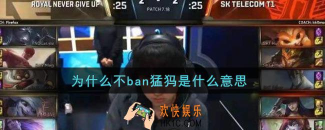 为什么不ban猛犸是什么意思_为什么不ban猛犸意思及出处介绍