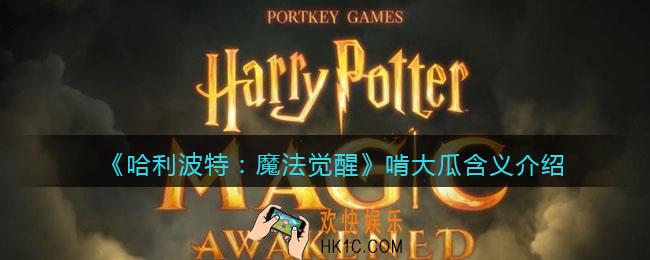 哈利波特魔法觉醒啃大瓜什么意思_哈利波特啃大瓜含义介绍