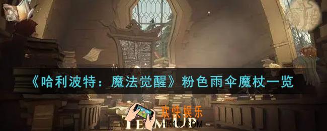 哈利波特魔法觉醒粉色雨伞魔杖怎么样_粉色雨伞魔杖一览