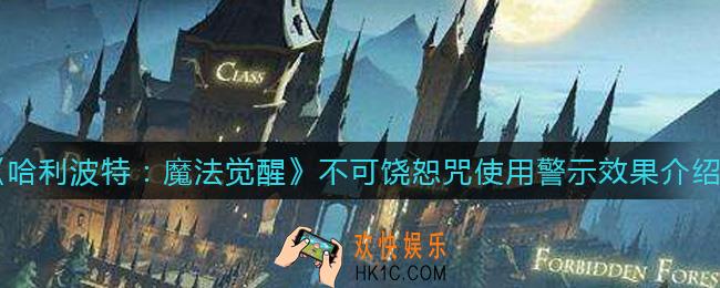 哈利波特魔法觉醒不可饶恕咒是什么_不可饶恕咒使用警示效果介绍