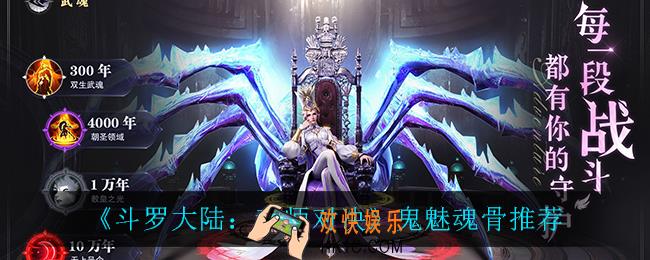斗罗大陆魂师对决鬼魅魂骨怎么搭配_鬼魅魂骨推荐