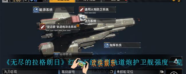 无尽的拉格朗日红宝石级重型轨道炮护卫舰怎么样_红宝石级重型轨道炮护卫舰强度一览