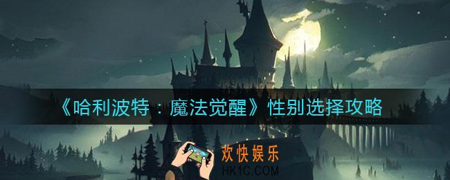 哈利波特魔法觉醒性别怎么选择_性别选择攻略