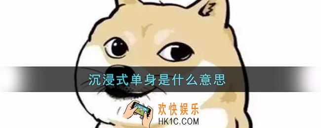 沉浸式单身是什么意思_沉浸式单身意思介绍