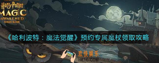 哈利波特魔法觉醒预约专属魔杖怎么领取_预约专属魔杖领取攻略