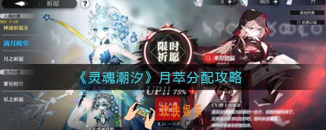 灵魂潮汐月萃怎么分配_月萃分配攻略