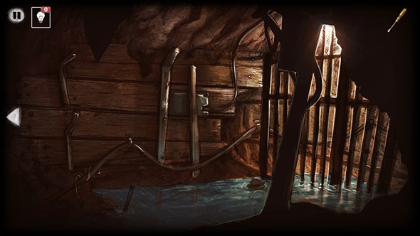 废弃矿井：逃生室