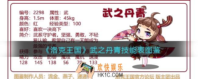 洛克王国武之丹青技能表图鉴_武之丹青怎么样/厉害吗