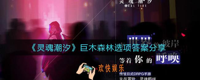 灵魂潮汐巨木森林选项答案是什么_巨木森林选项答案分享