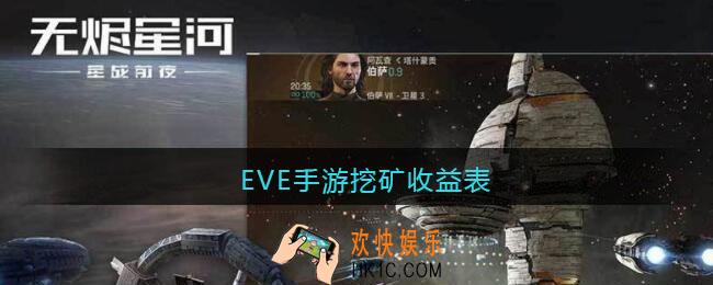 EVE手游挖矿收益表_T4