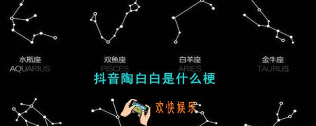 抖音陶白白是什么梗_抖音陶白白什么意思