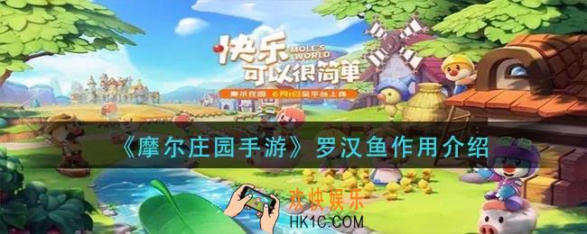 摩尔庄园手游罗汉鱼有什么用_罗汉鱼作用介绍
