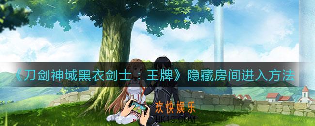刀剑神域黑衣剑士王牌隐藏房间怎么进_隐藏房间进入方法