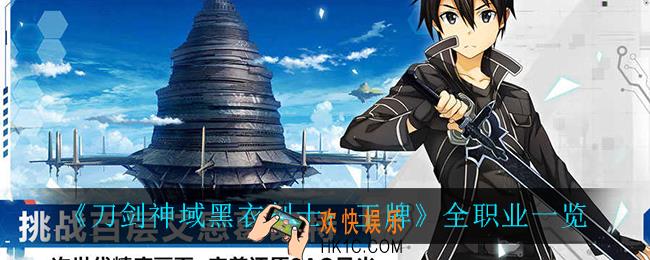 刀剑神域黑衣剑士王牌有什么职业_全职业一览