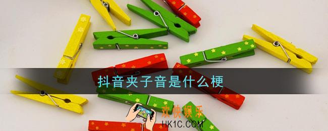 抖音夹子音是什么梗_抖音夹子音意思及出处介绍