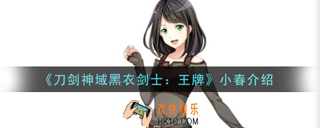 刀剑神域黑衣剑士王牌小春怎么样_小春介绍