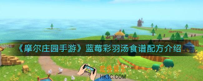 摩尔庄园手游蓝莓彩羽汤怎么做_蓝莓彩羽汤食谱配方介绍