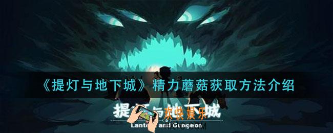 提灯与地下城精力蘑菇怎么获得_精力蘑菇获取方法介绍