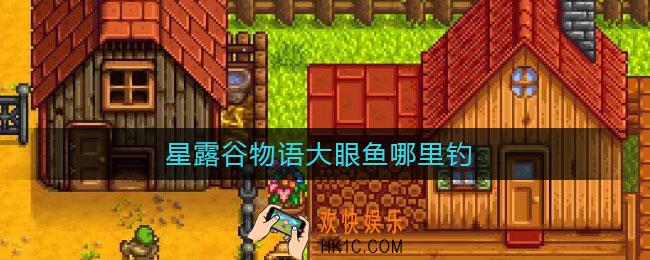 星露谷物语大眼鱼哪里钓_大眼鱼哪里钓几率大