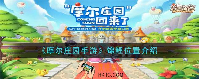 摩尔庄园手游锦鲤在哪_锦鲤位置介绍