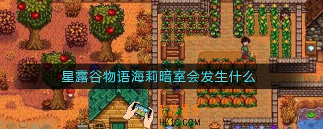 星露谷物语海莉暗室会发生什么_星露谷物语海莉暗室触发攻略