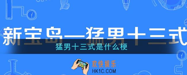 猛男十三式是什么梗_猛男十三式梗的意思及出处介绍