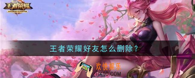 王者荣耀好友怎么删除_删除好友方法介绍