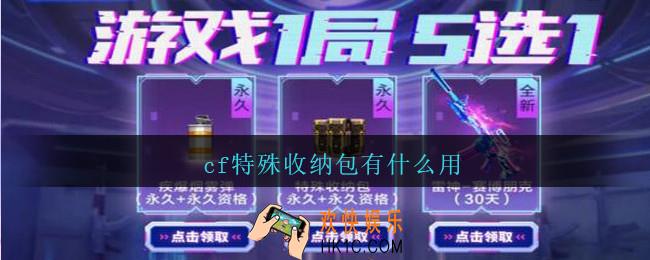 cf特殊收纳包有什么用_cf特殊收纳包作用