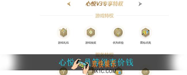 心悦会员等级表价钱_心悦会员等级表价格介绍
