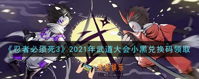 忍者必须死3手游武道大会小黑兑换码在哪领2021_武道大会小黑礼包码是什么