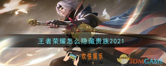 王者荣耀怎么隐藏贵族_隐藏贵族方法介绍