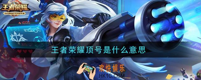 王者荣耀顶号是什么意思_顶号意思介绍