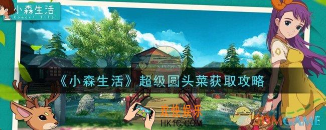 小森生活超级圆头菜怎么获得_超级圆头菜获取攻略