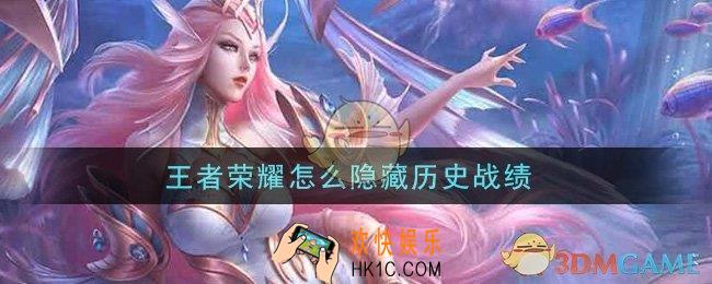 王者荣耀怎么隐藏历史战绩_隐藏历史战绩方法介绍