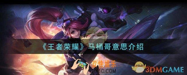 王者荣耀马桶哥是什么意思_马桶哥意思介绍