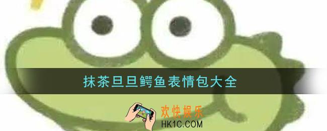 抹茶旦旦鳄鱼表情包一览_抹茶旦旦鳄鱼表情包大全