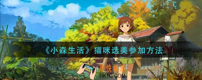 小森生活猫咪选美怎么参加_猫咪选美参加方法