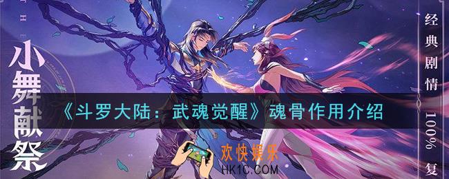 斗罗大陆武魂觉醒魂骨有什么用_魂骨作用介绍