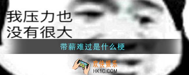 带薪难过是什么梗_带薪难过梗的意思及出处介绍