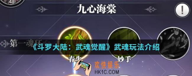 斗罗大陆武魂觉醒武魂怎么玩_武魂玩法