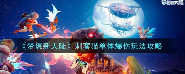 梦想新大陆刺客猫单体爆伤怎么玩_刺客猫单体爆伤玩法攻略