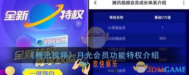 腾讯视频月光会员是什么_月光会员功能特权介绍