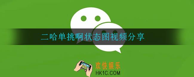 二哈单挑啊状态图视频_二哈单挑啊状态图视频分享