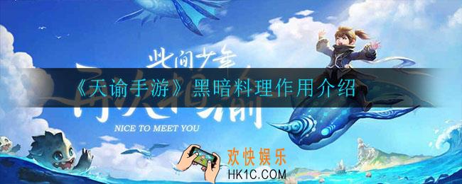 天谕手游黑暗料理有什么用_黑暗料理作用介绍