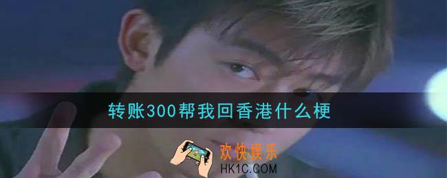 转账300帮我回香港什么梗_陈冠希转账300帮我回香港什么意思