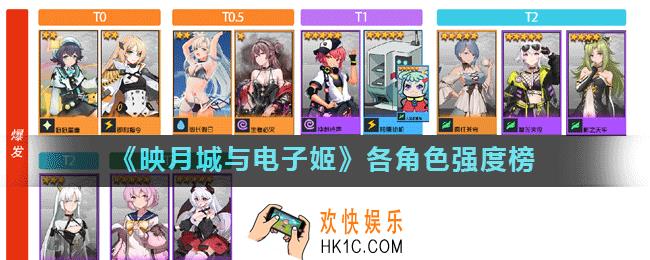 映月城与电子姬哪个角色最强_各角色强度榜