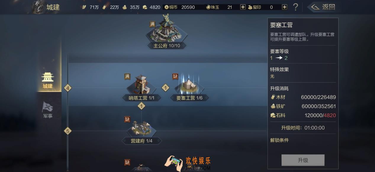 《鸿图之下》千里行军的核心建筑：要塞