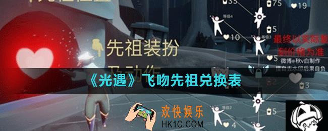 光遇飞吻先祖复刻在哪里_飞吻先祖兑换表